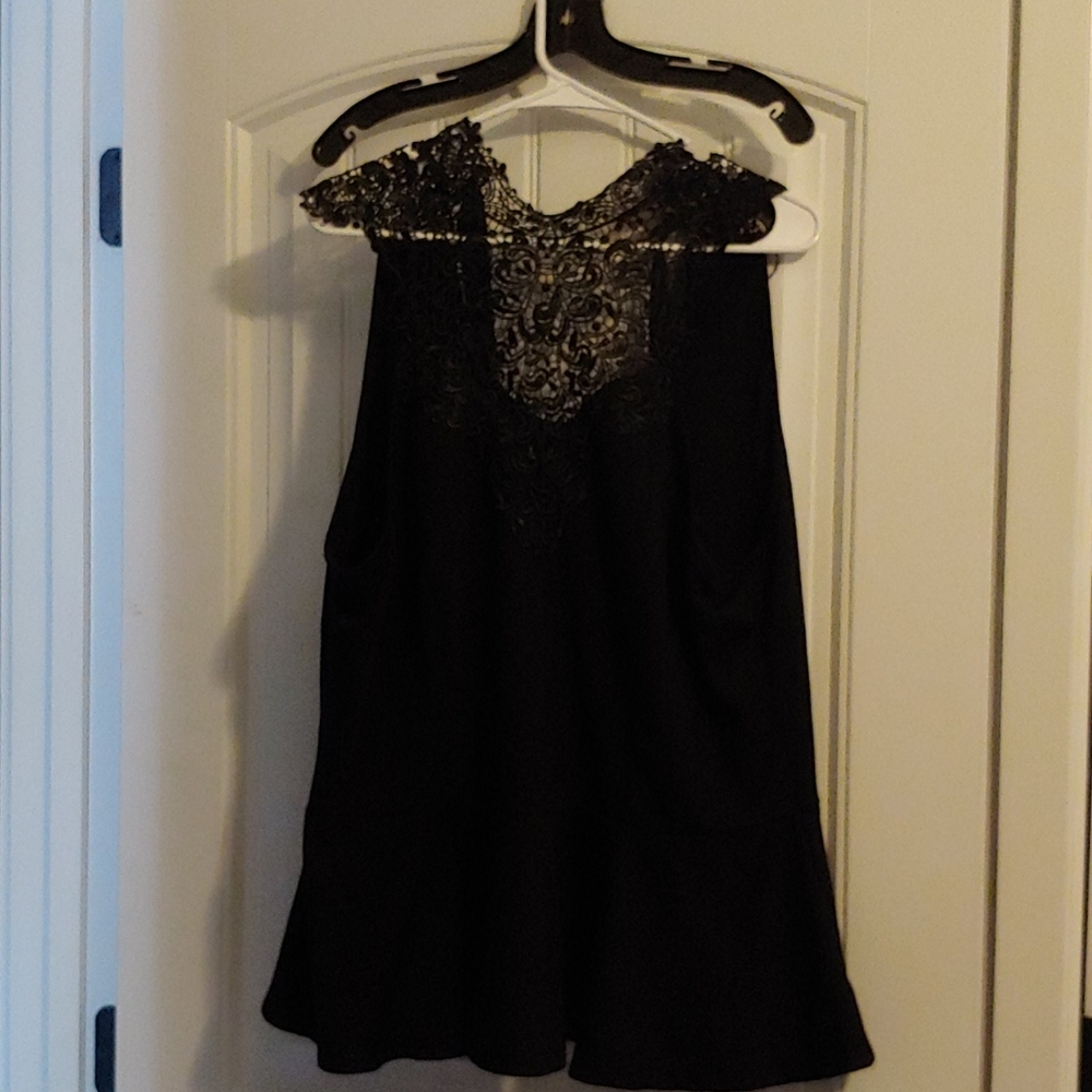 Charlotte Russe 3X Black blouse